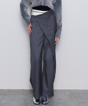 【24WINTER PRE-ORDER】Asymmetry Cocoon Pants