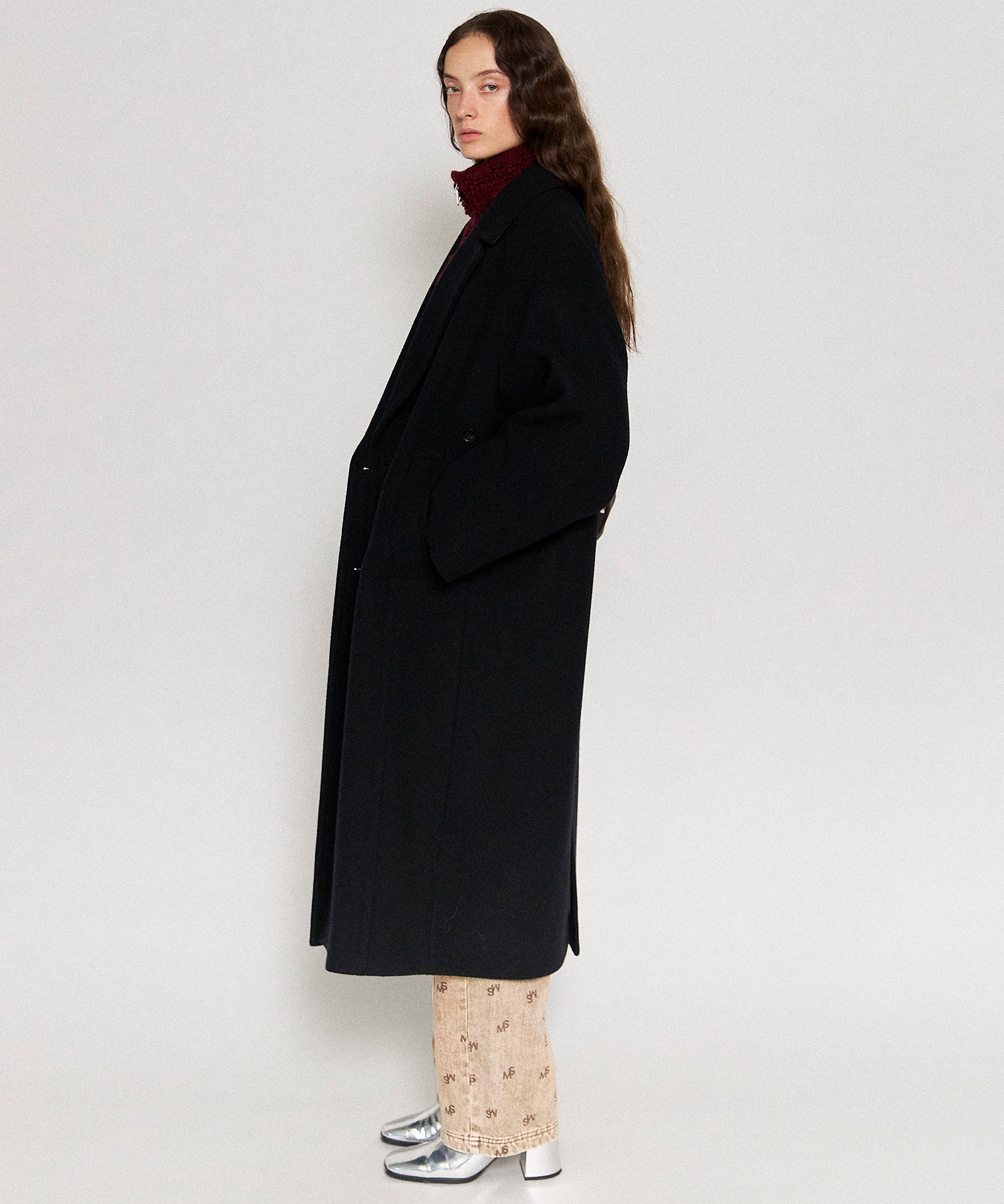 【24WINTER PRE-ORDER】Super140's Long Coat