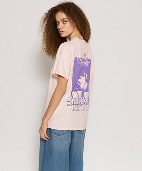 【GANNI】Basic Jersey Palm Tress Relaxed T-shirt