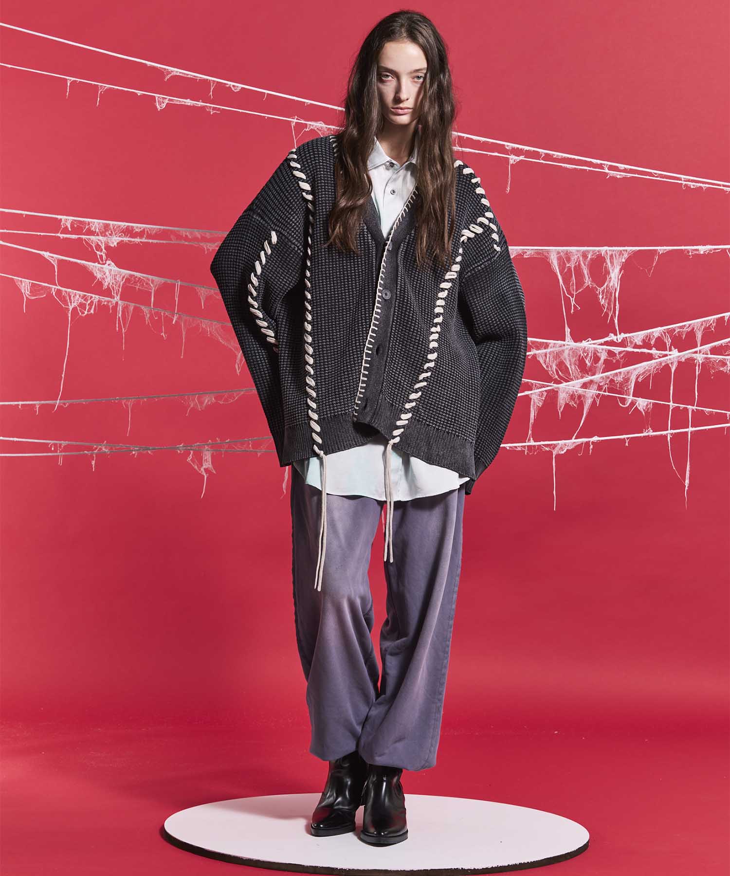 【24AW PRE-ORDER】Sandblasting Sweat Jogger Pants