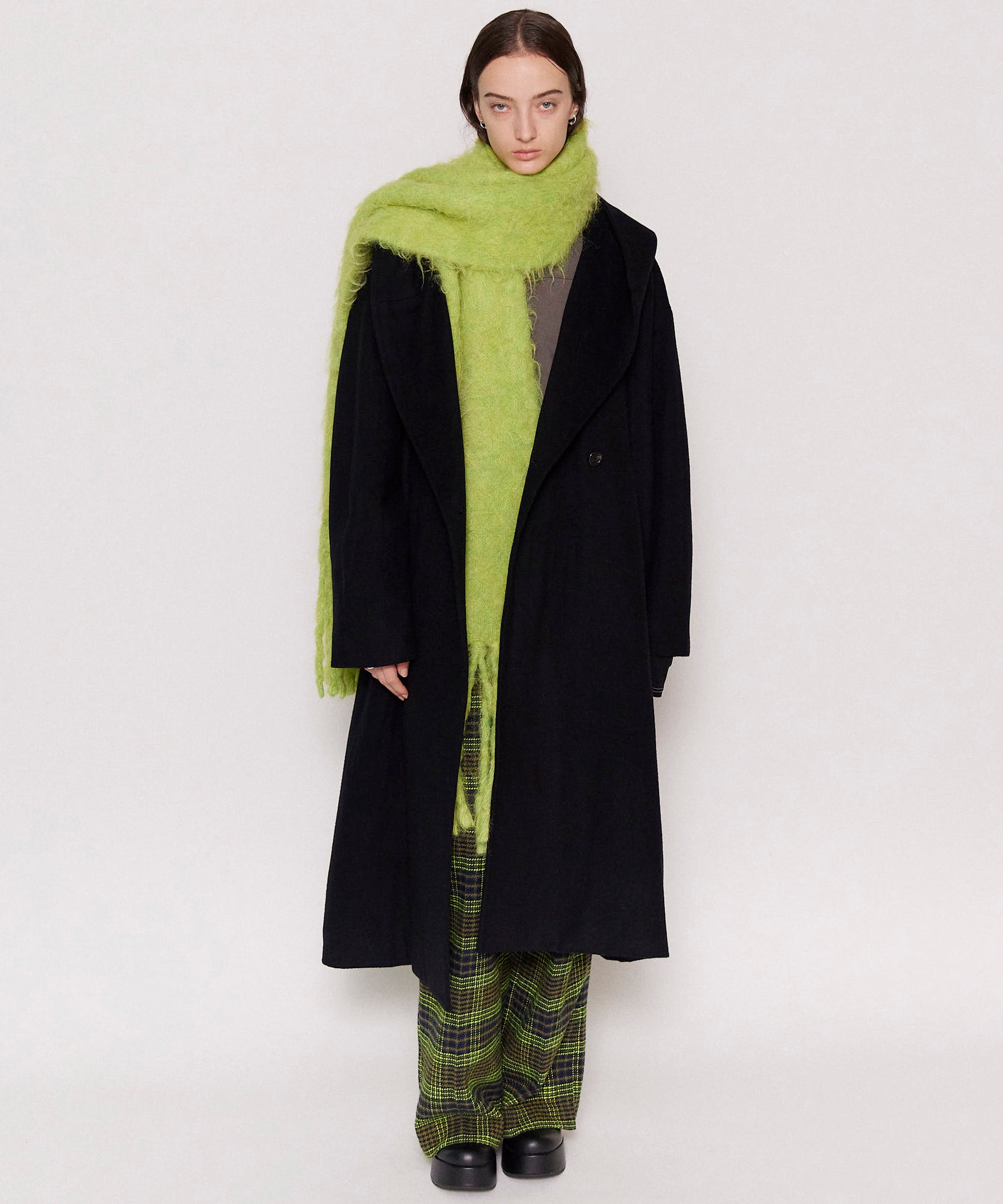 【24AUTUMN PRE-ORDER】Cashmere Beaver Processing Hood Coat