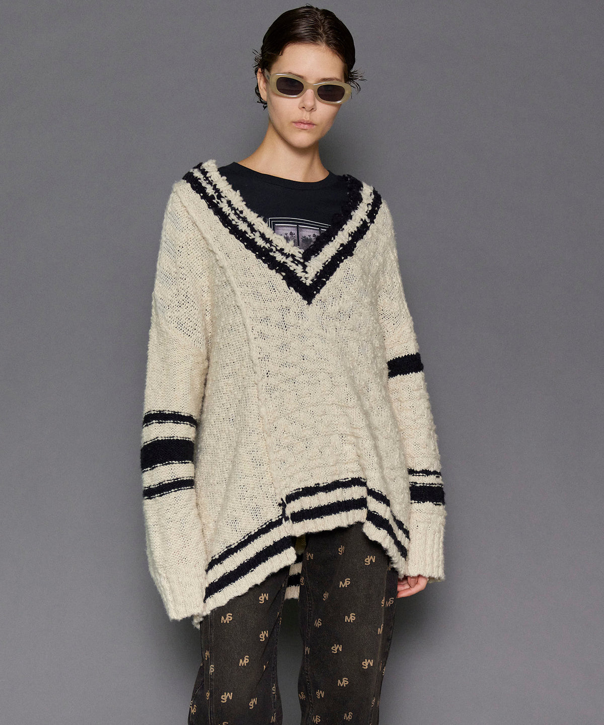 Tilden Oversize Knit Tops