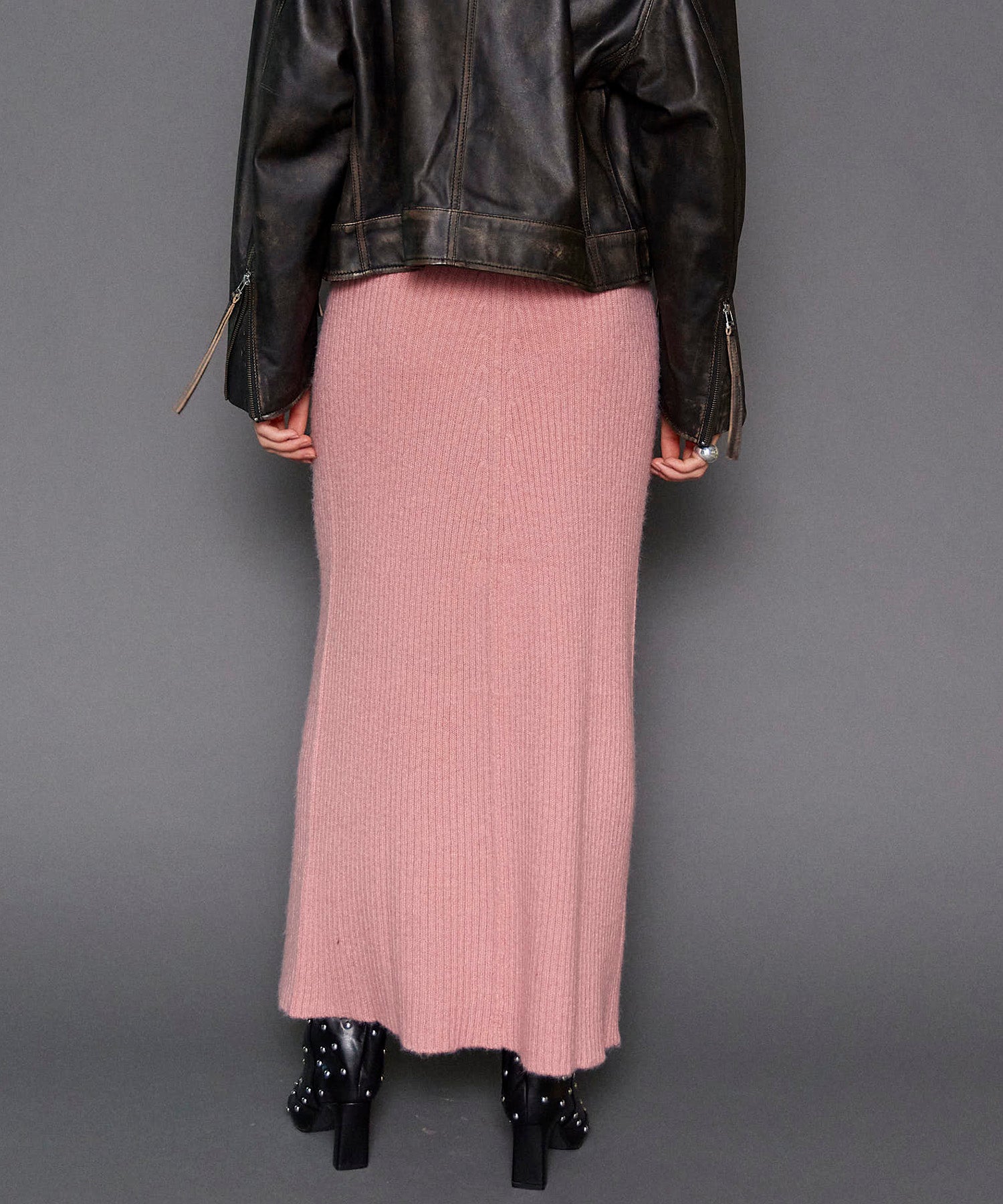 【24WINTER PRE-ORDER】Knit Maxi Length Skirt