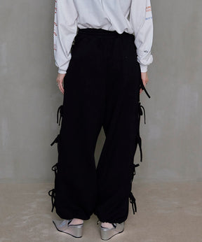 Side Ribbon Sweatpants