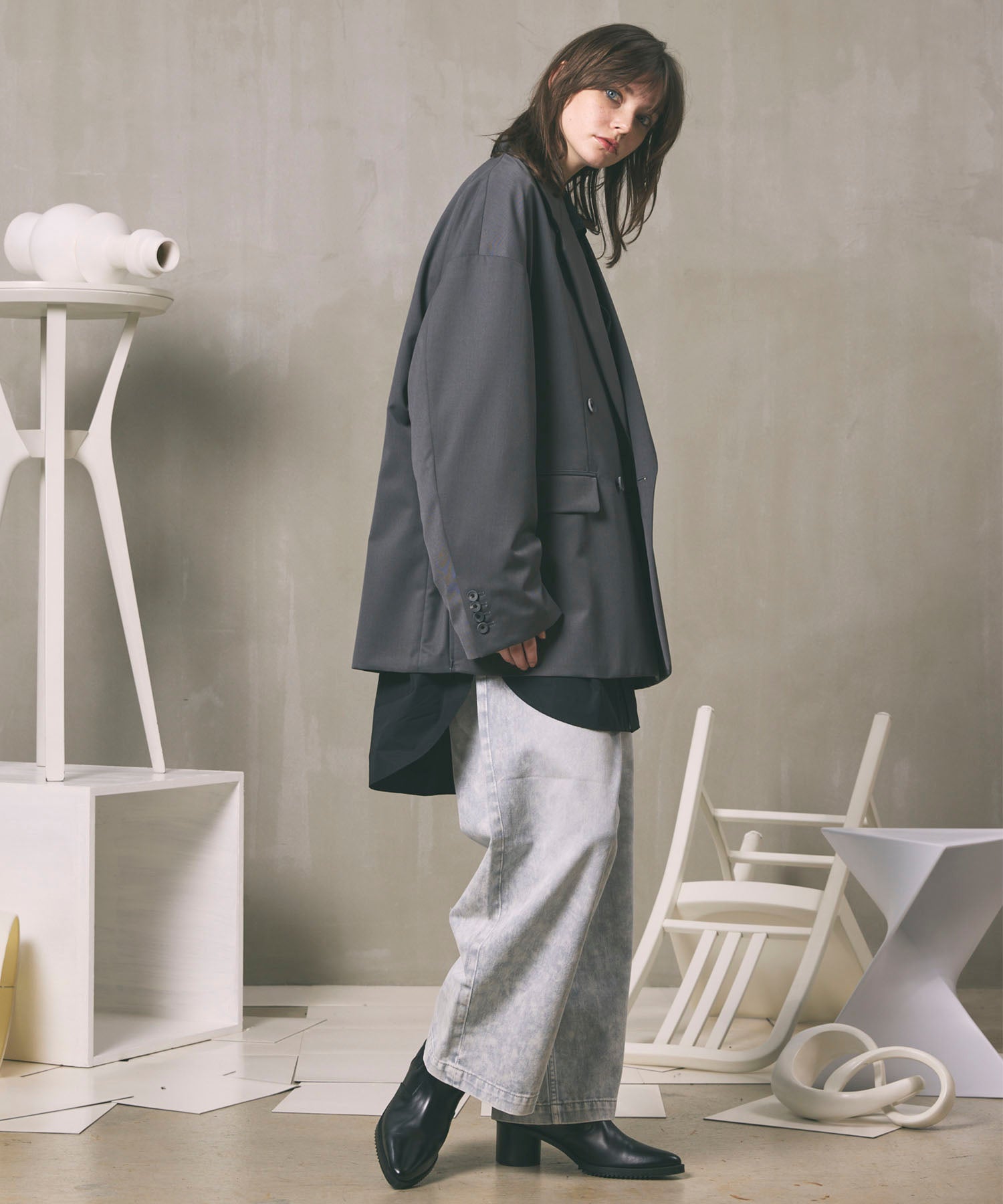 120/2 Suvin Cotton Typewriter  Prime-Over Shirt Coat