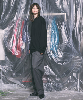 Wool Mix Prime Wide One-Tuck Wide Pants