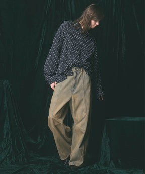 【PRE-ORDER】Three-Dimensional Cutting Denim Pants