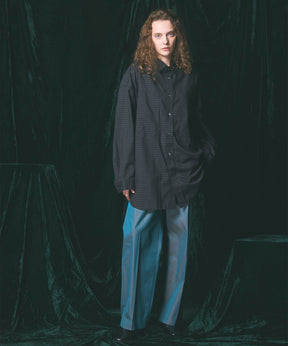 120/2/2/2/2/2/Suvin Cotton Gabardine Prime-Wide One Tuck Pants