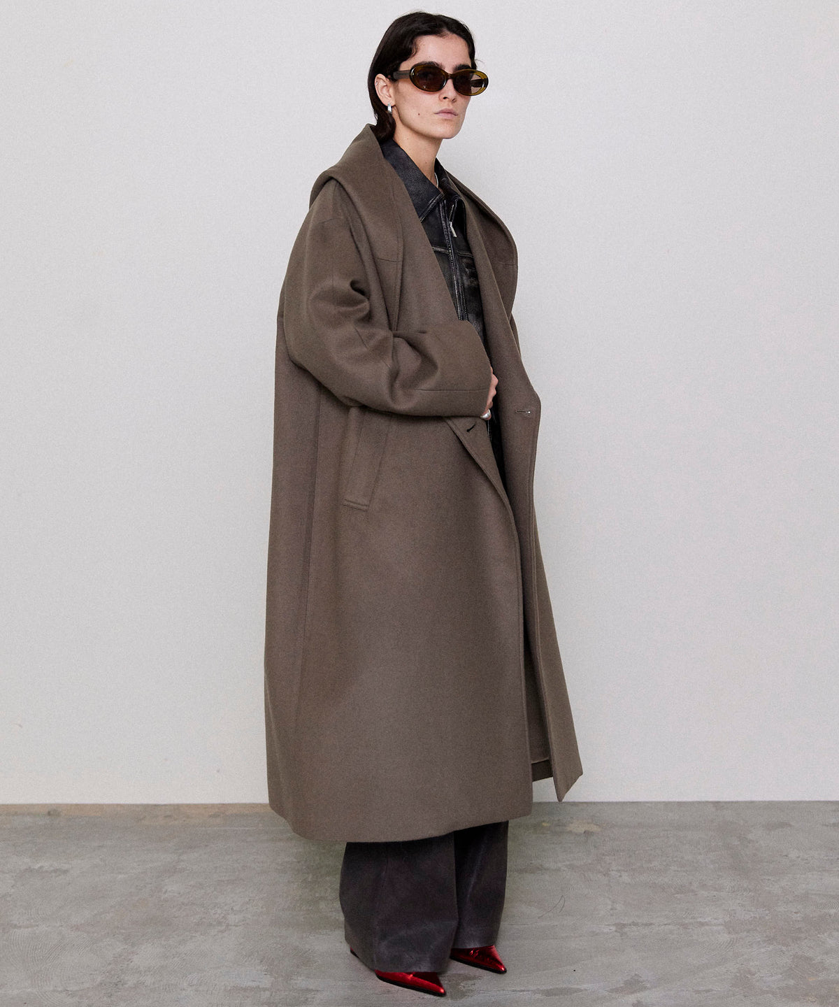 [24Autumn Pre-Order] Cashmere Beaver Processing Hood COAT