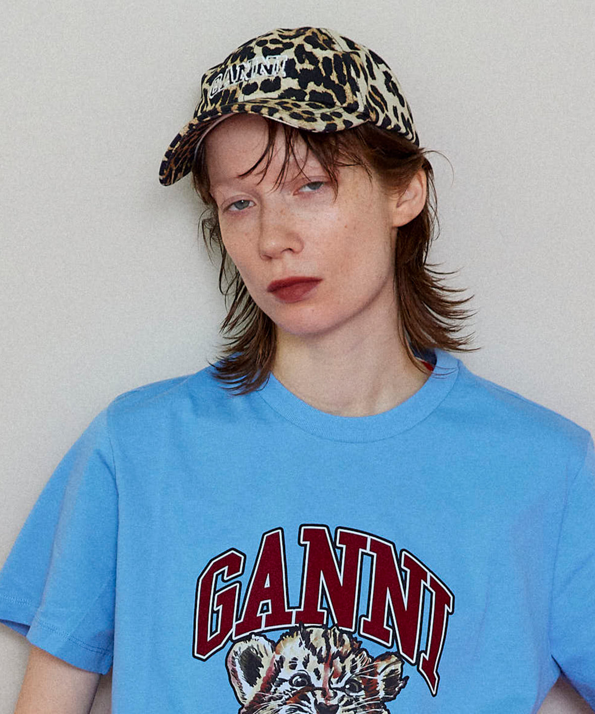 【GANNI】Cap Hat Print