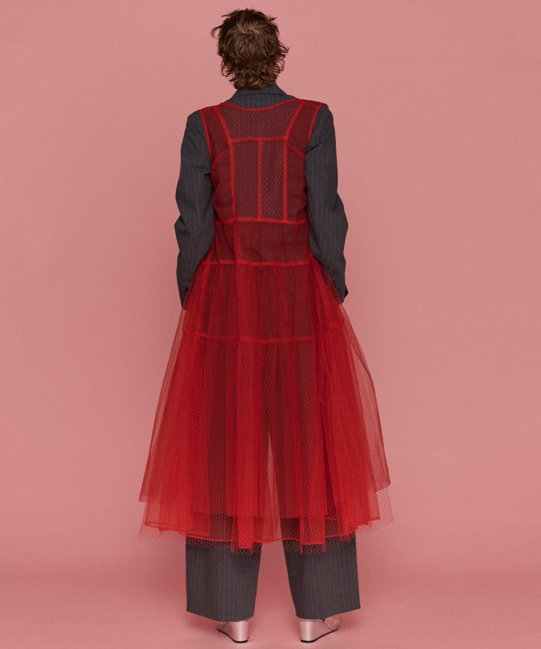 【25SPRING PRE-ORDER】Multiway Tulle Layered Dress