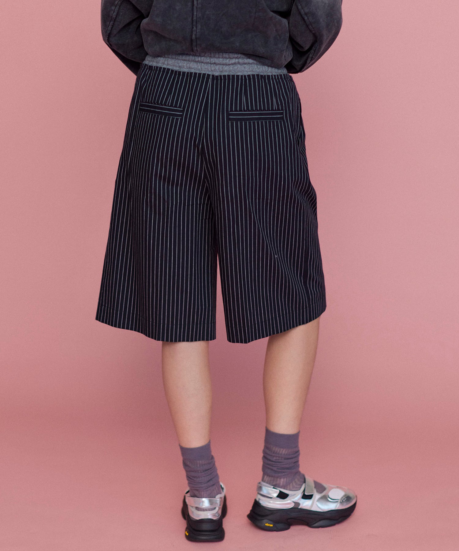 【25SPRING PRE-ORDER】Double Waist Easy Half Pants