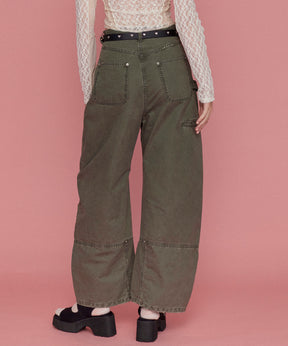 【25SPRING PRE-ORDER】Painter Military Curve Pants