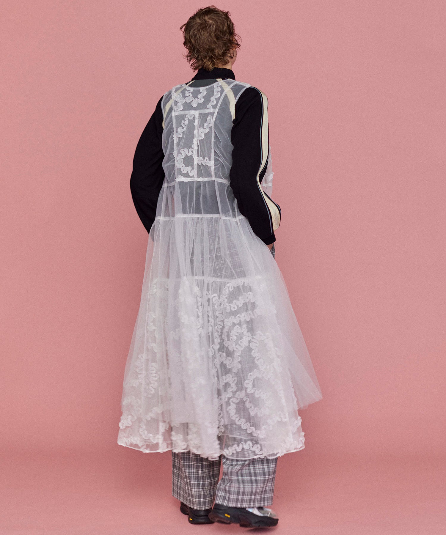 【25SPRING PRE-ORDER】2way Tulle Layered Dress