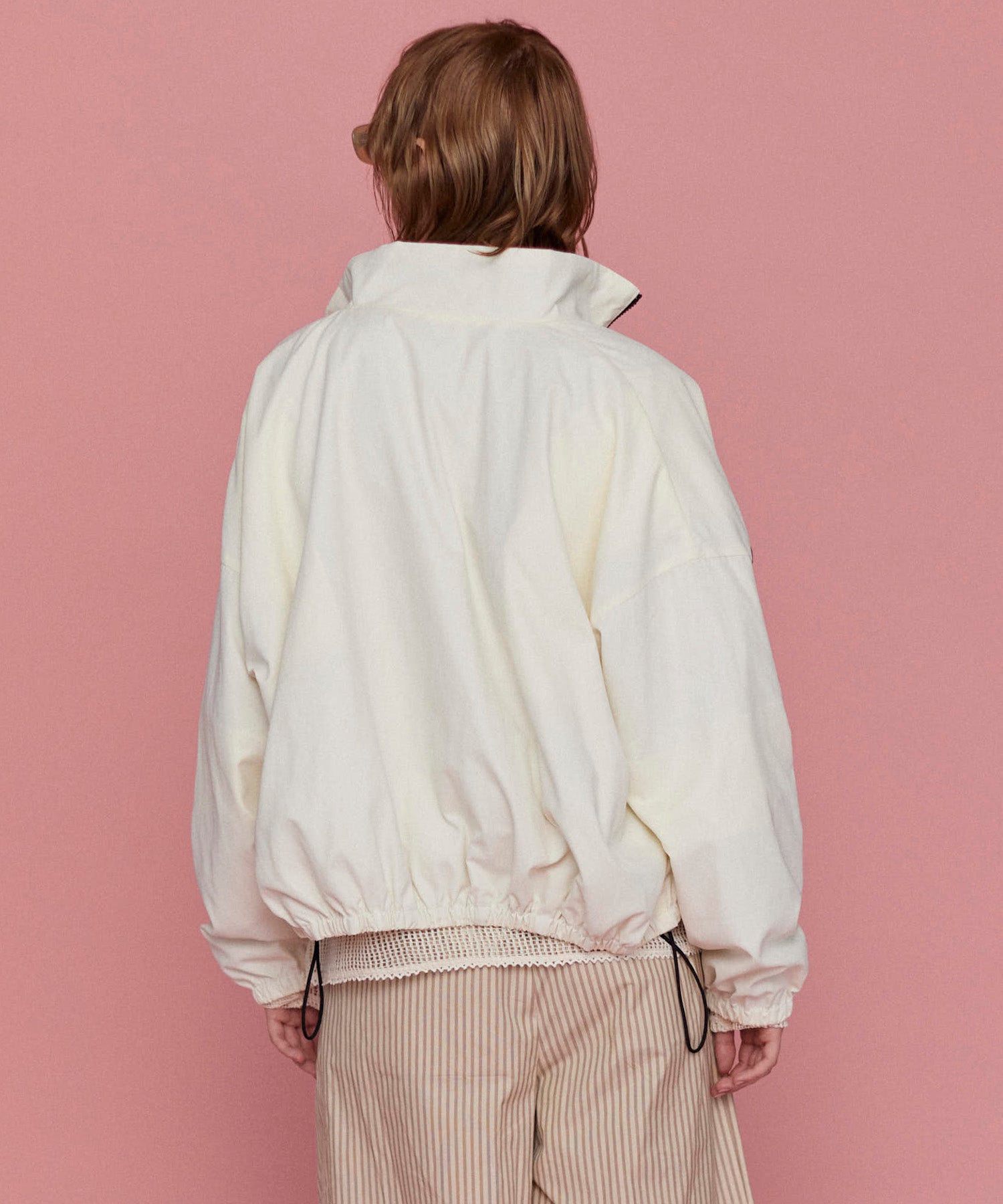 【25SPRING PRE-ORDER】Reversible Tulle Docking Track Jacket