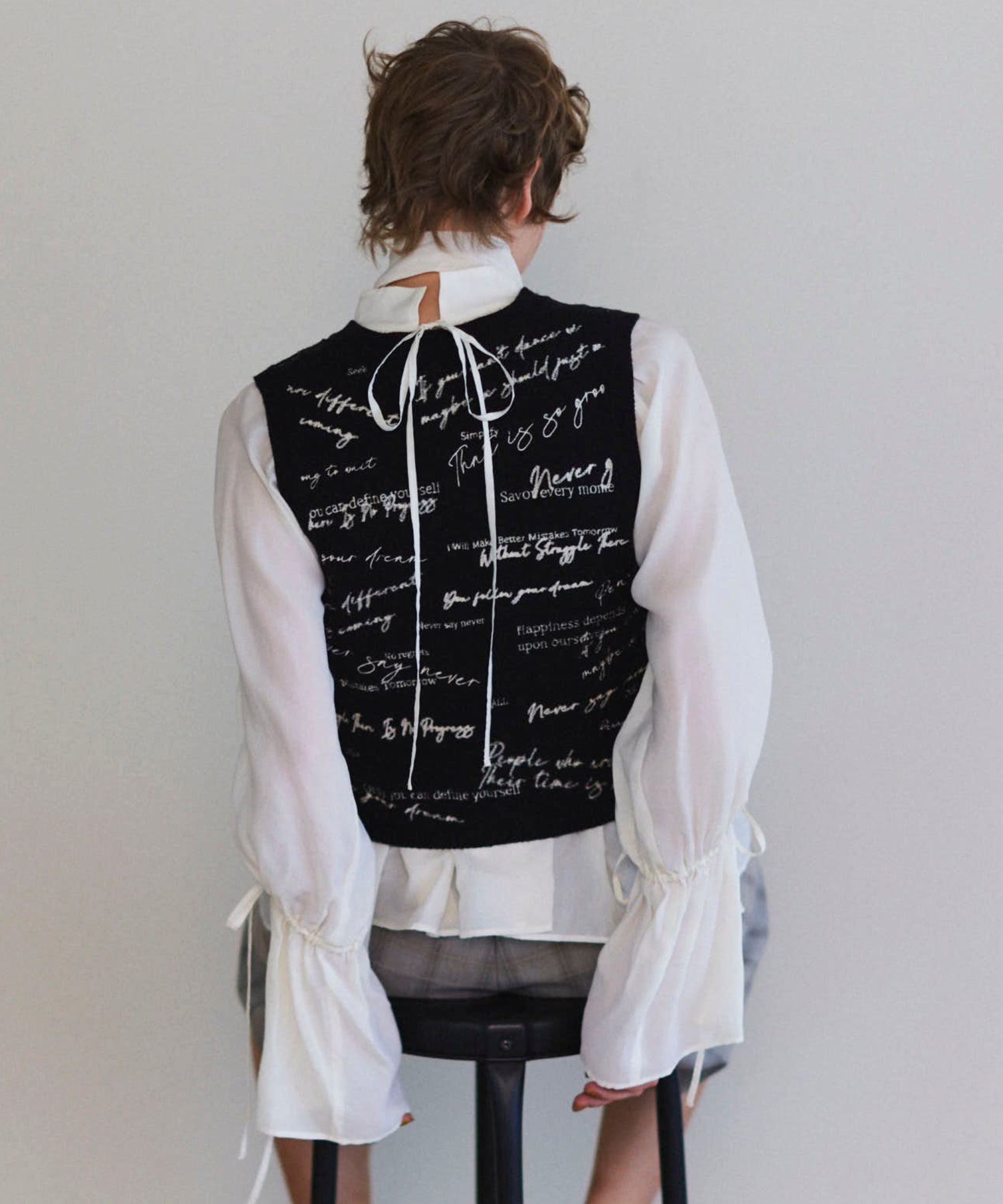 【25SPRING PRE-ORDER】Embroidery Vest