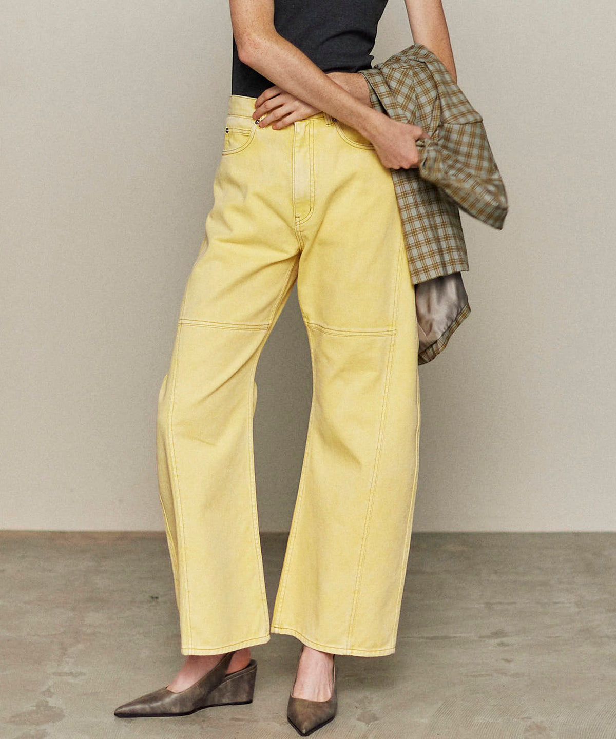 【25SPRING PRE-ORDER】Curve Silhouette Pants