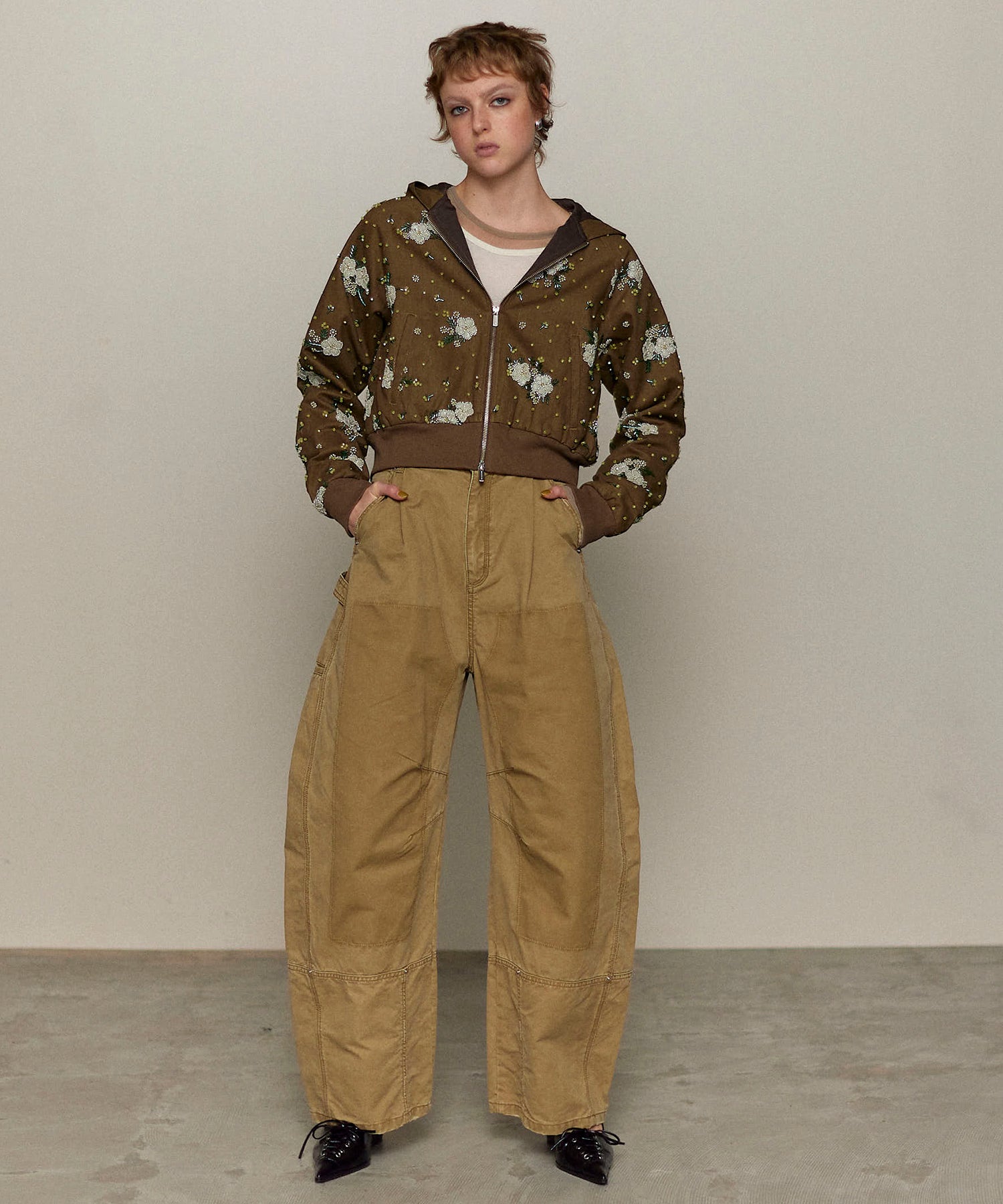 【25SPRING PRE-ORDER】Painter Military Curve Pants