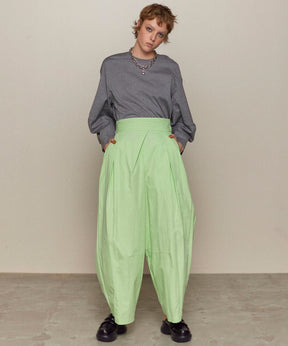 【25SPRING PRE-ORDER】Waist Pleats Cocoon Pants