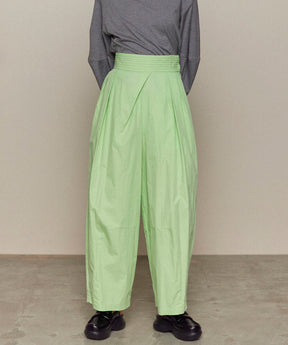 【25SPRING PRE-ORDER】Waist Pleats Cocoon Pants