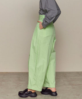 【25SPRING PRE-ORDER】Waist Pleats Cocoon Pants