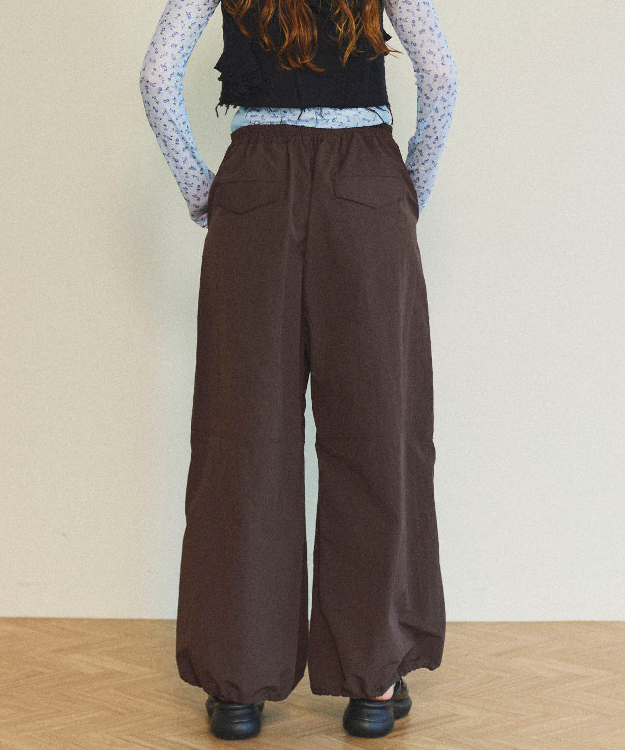 【25SPRING PRE-ORDER】Color Piping Parachute Pants