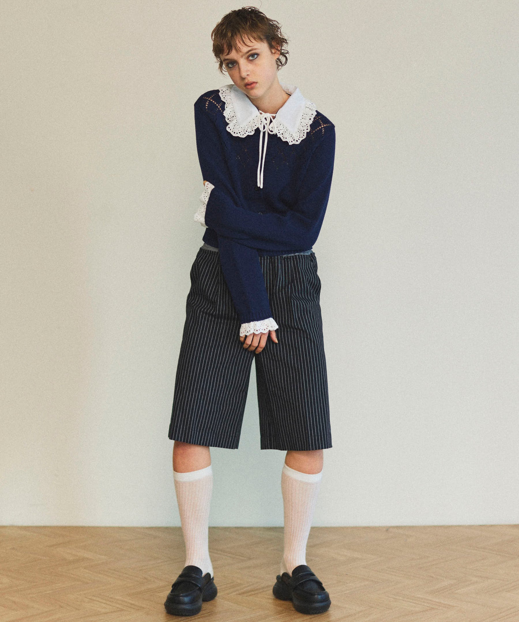 【25SPRING PRE-ORDER】Double Waist Easy Half Pants