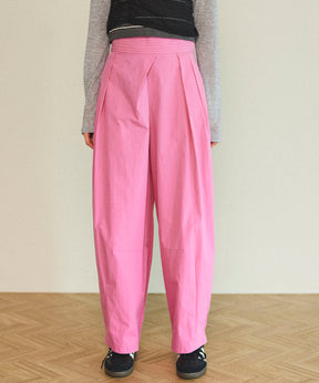 【25SPRING PRE-ORDER】Waist Pleats Cocoon Pants