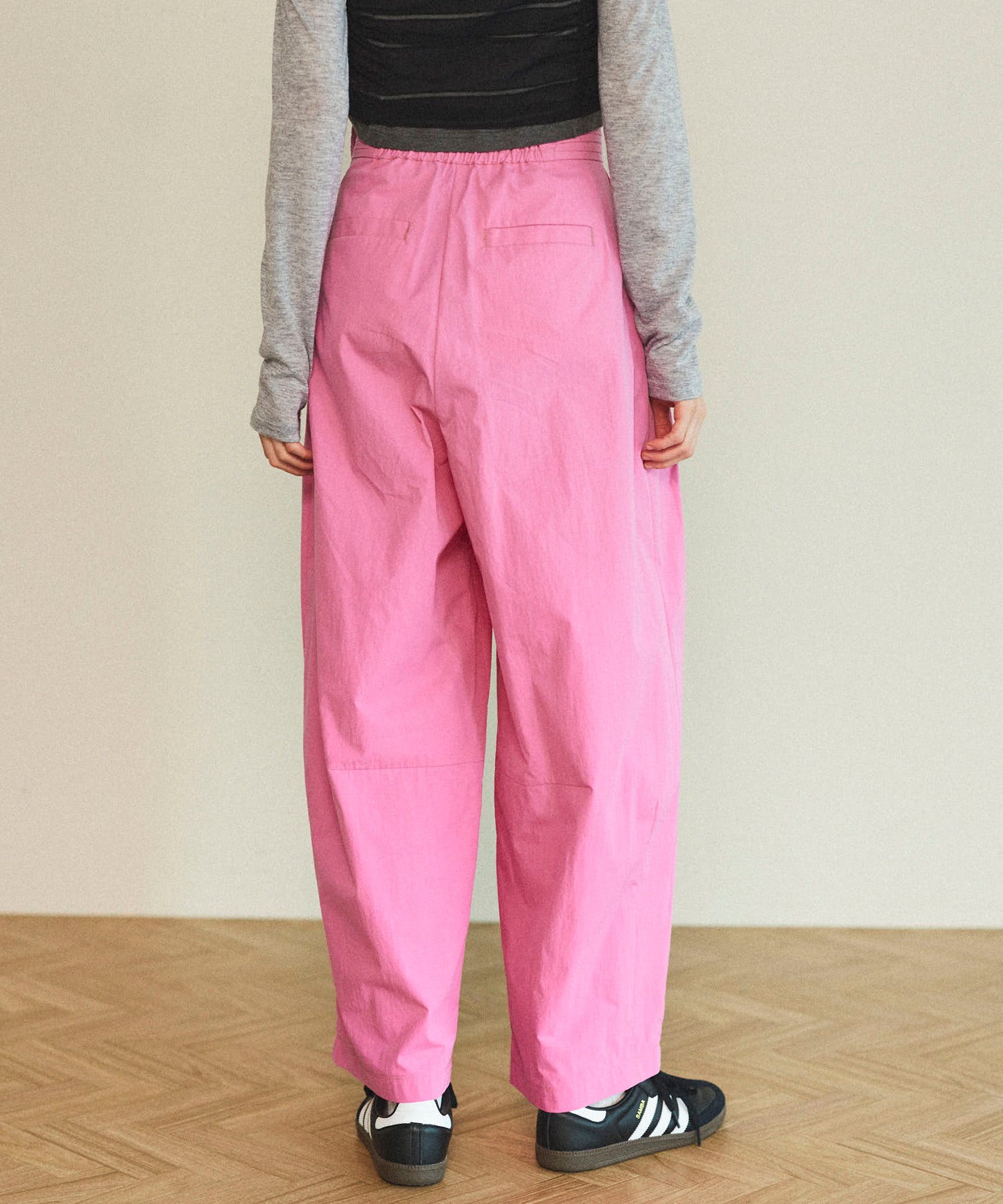 【25SPRING PRE-ORDER】Waist Pleats Cocoon Pants