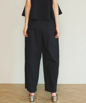 【25SPRING PRE-ORDER】Waist Pleats Cocoon Pants