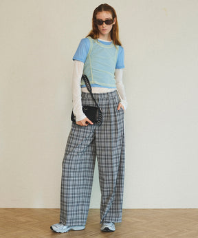 【25SPRING PRE-ORDER】Two Tuck Curve Wide Tapered Pants