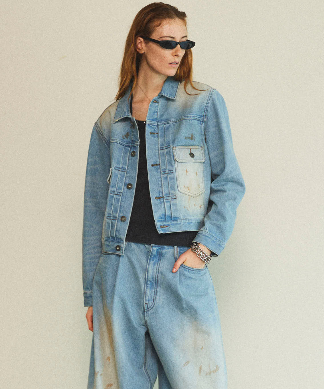 【25SPRING PRE-ORDER】Mud Draw Ring Die Denim Jacket