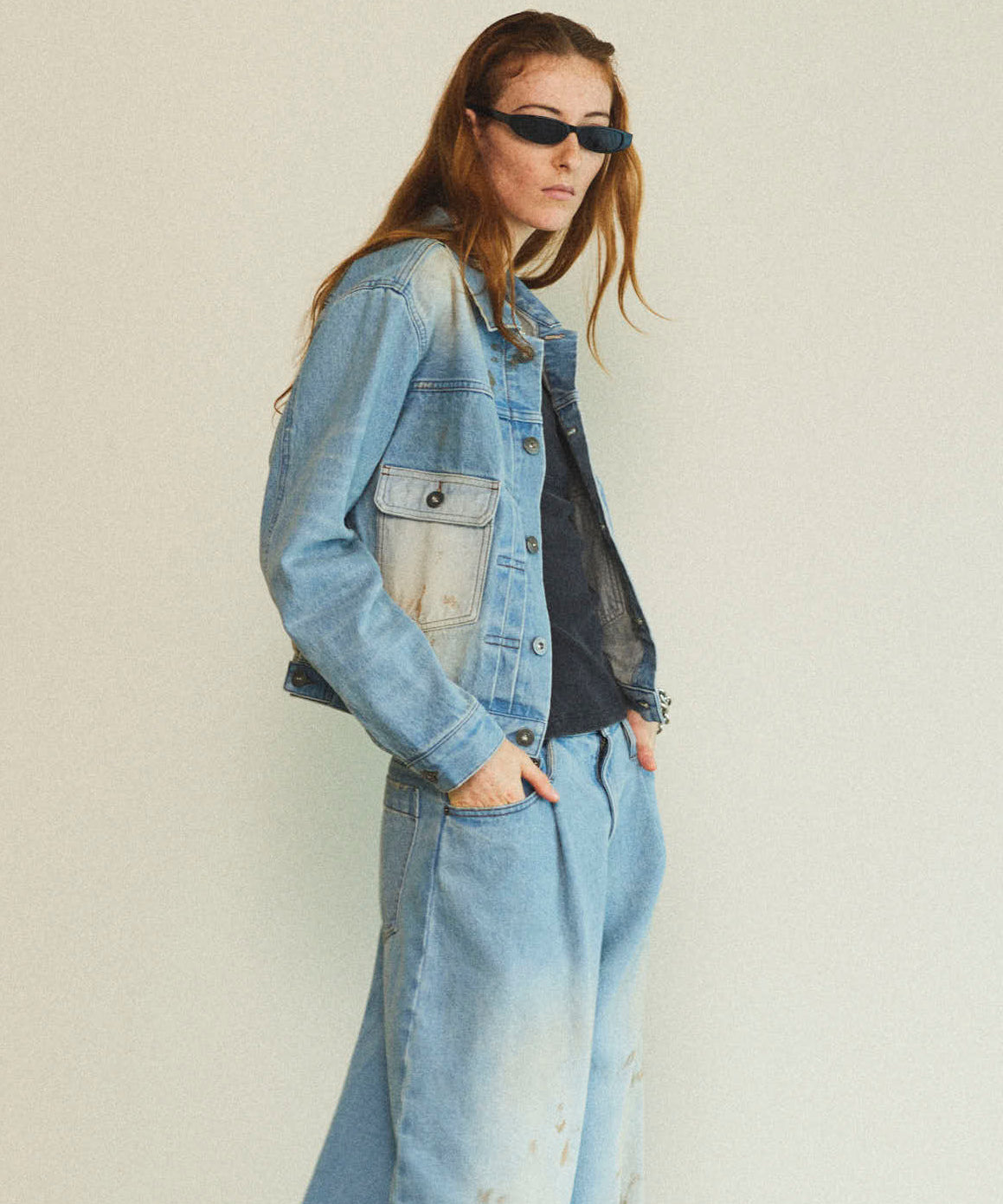 【25SPRING PRE-ORDER】Mud Draw Ring Die Denim Jacket