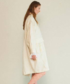 【25SPRING PRE-ORDER】2way Floating Jacquard Spring Mods Coat