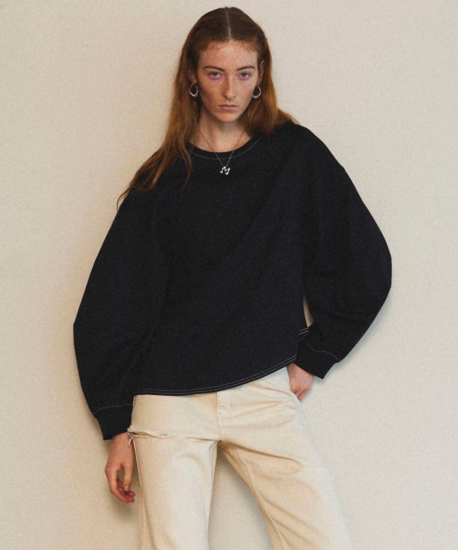 【25SPRING PRE-ORDER】Cocoon Sleeve Long Sleeve T-shirt