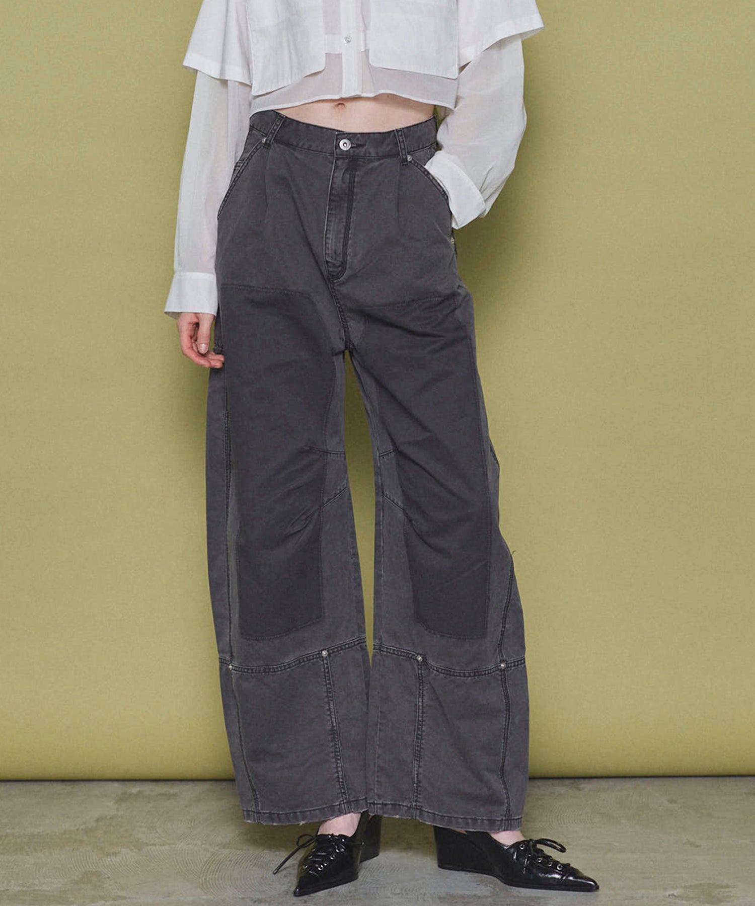 【25SPRING PRE-ORDER】Painter Military Curve Pants