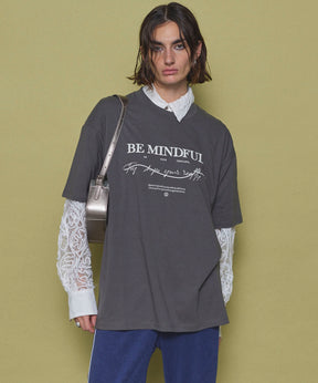 【25SPRING PRE-ORDER】BE MINDFUL Logo T-shirt