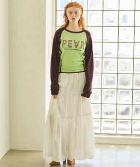 【25SPRING PRE-ORDER】PEAR Logo Knit Tops