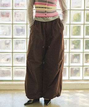 【25SPRING PRE-ORDER】Color Piping Parachute Pants