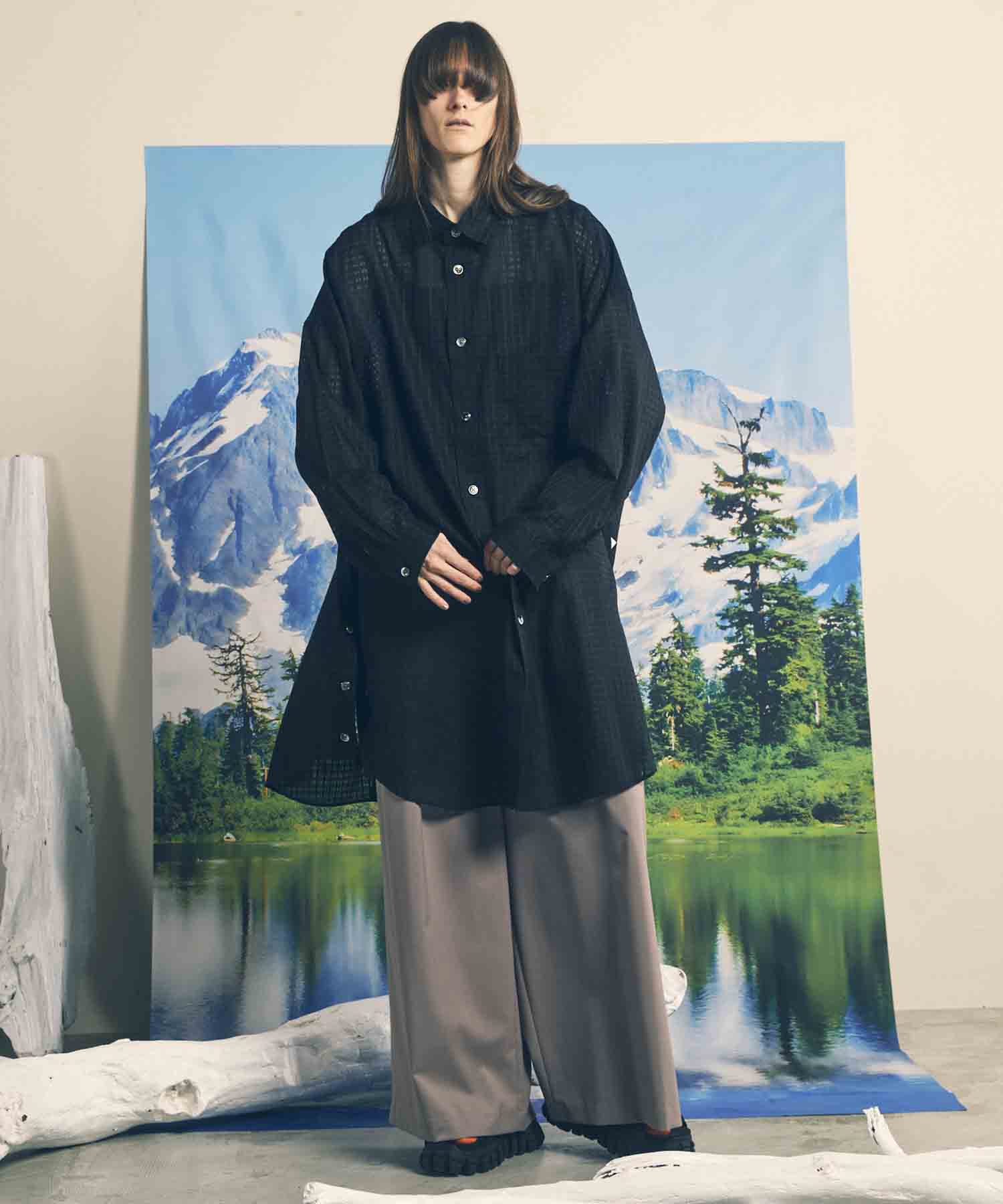 【1/17（金）12:00販売開始】【LIMITED EDITION】Prime-Over Maxi Shirt Coat