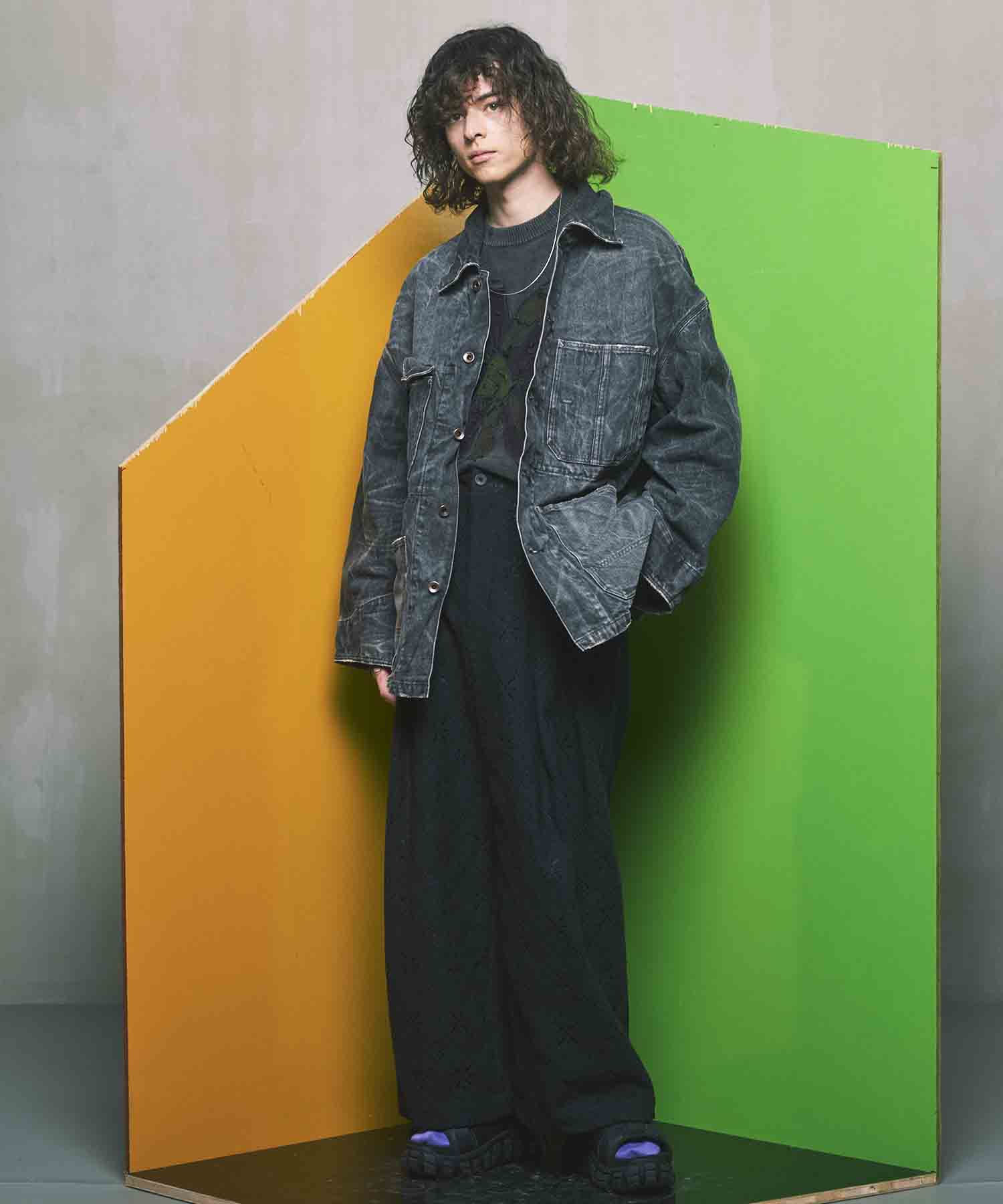 【1/17（金）12:00販売開始】【LIMITED EDITION】Prime-Wide Two-Tucks Pants