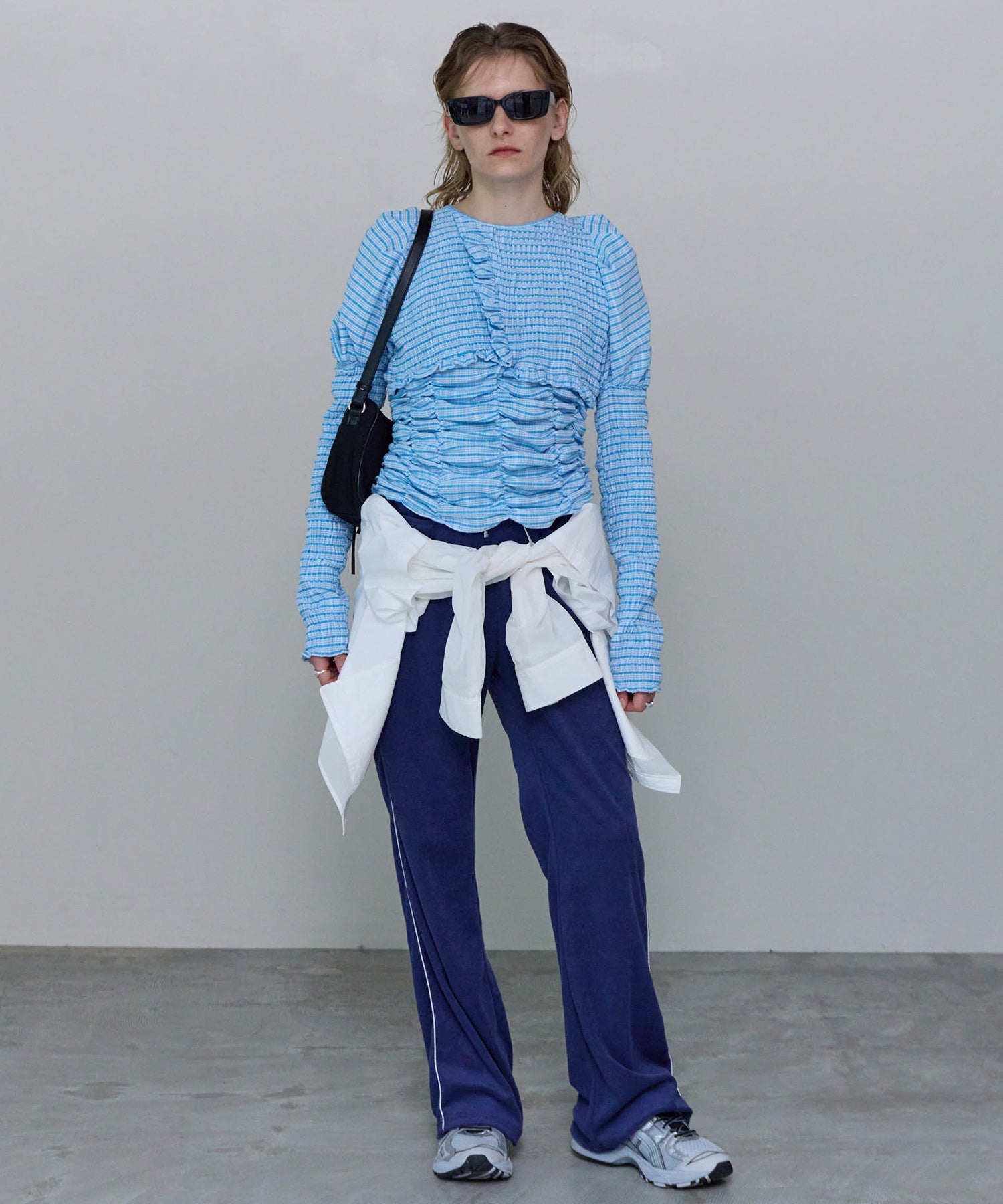 【SALE】Pile Fabric Flare Pants