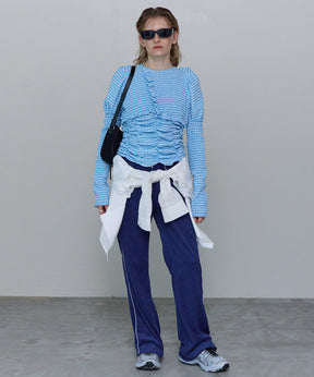 【SALE】Pile Fabric Flare Pants