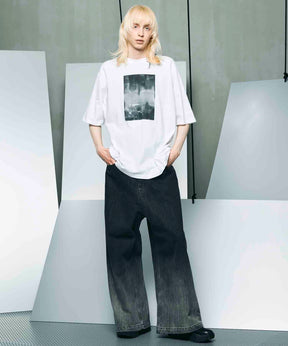 Hyper Wide Denim Buggy Pants