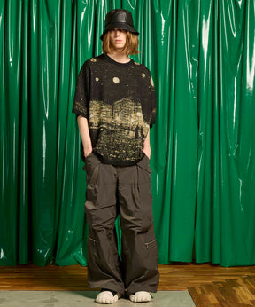 낙하산 넓은 바지