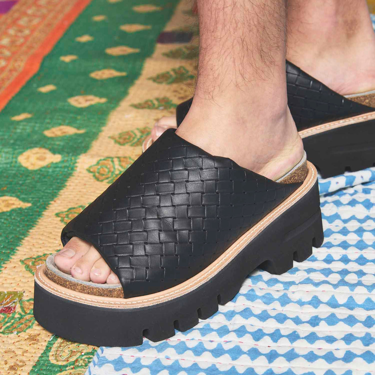 【MAISON SPECIAL/メゾンスペシャル】　厚底メッシュシャワーサンダル MAISON SPECIAL/メゾンスペシャル】 厚底メッシュシャワーサンダル