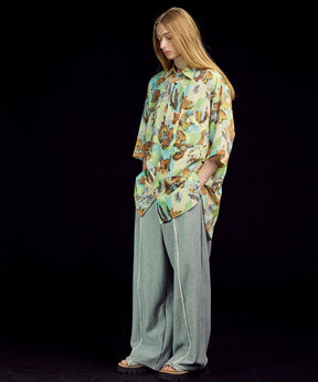 [限量版]原始图形原始额定套圈短袖衬衫外套