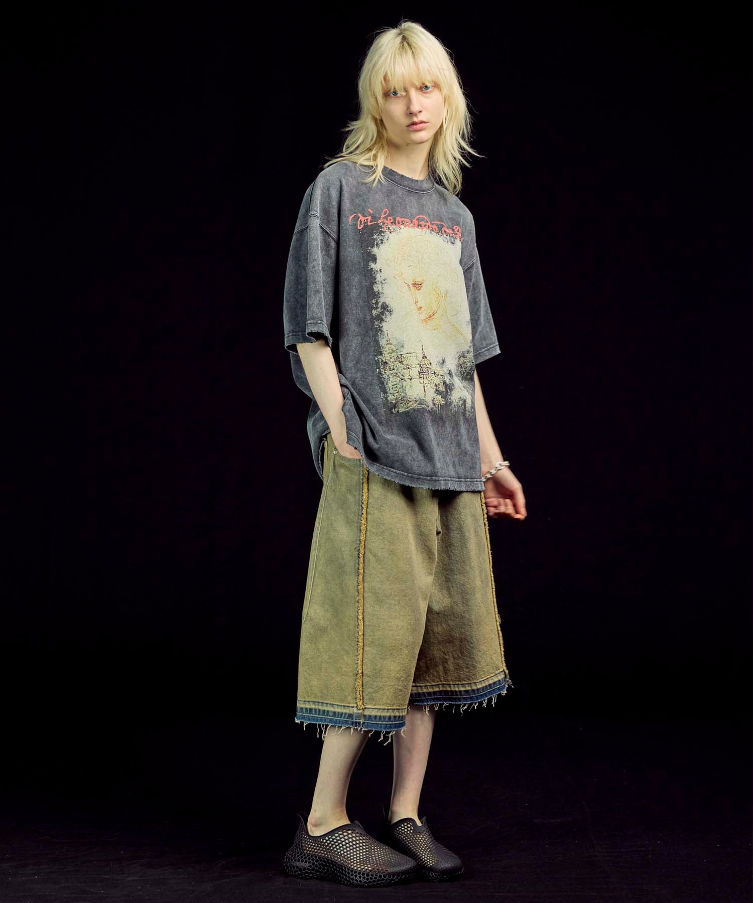 【ART SERIES】「Leonardo da Vinci」Prime-Over Crew Neck T-Shirt