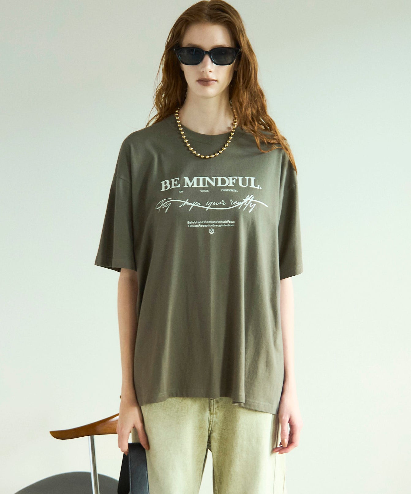 【SALE】BE MINDFUL Logo T-shirt