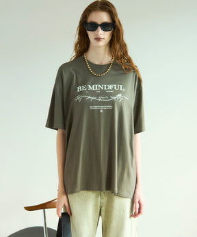 【SALE】BE MINDFUL Logo T-shirt